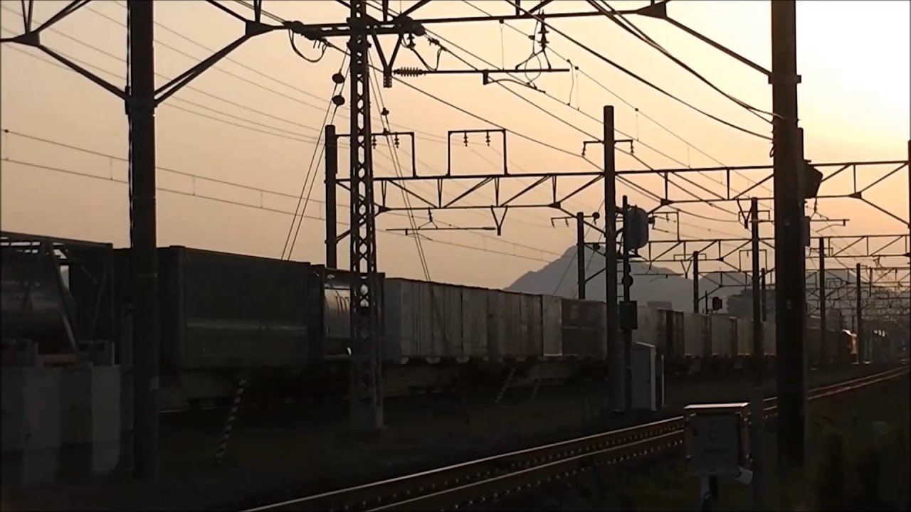 【ゼロロク3機有!!】2014,5,10 東海道本線早朝貨物列車撮影記