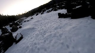 Lava Flow In The Snow ... One Last Rip