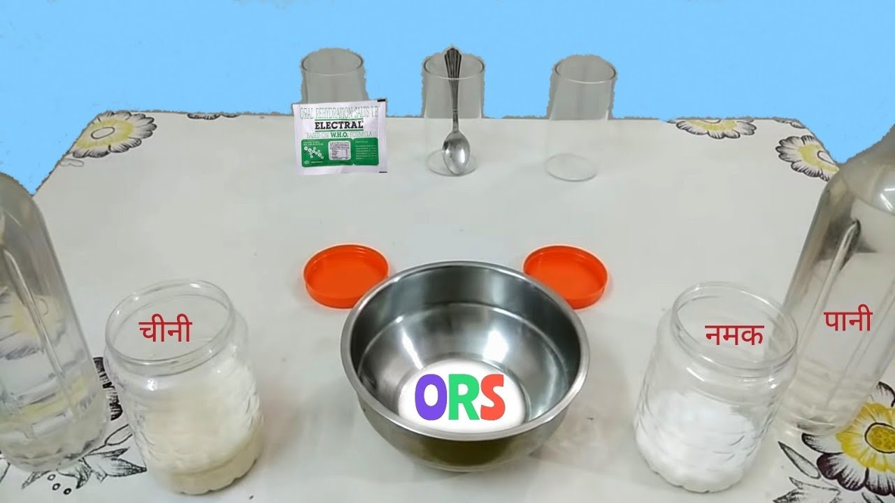 Make your own electrolyte solution