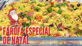 Farofa Especial Rápida E Fácil De Fazer Receitas De Natal Jacqueline Freire Receitas