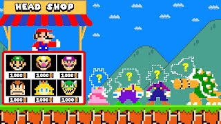 Super Mario Bros. But When Mario Opened A Head Store?