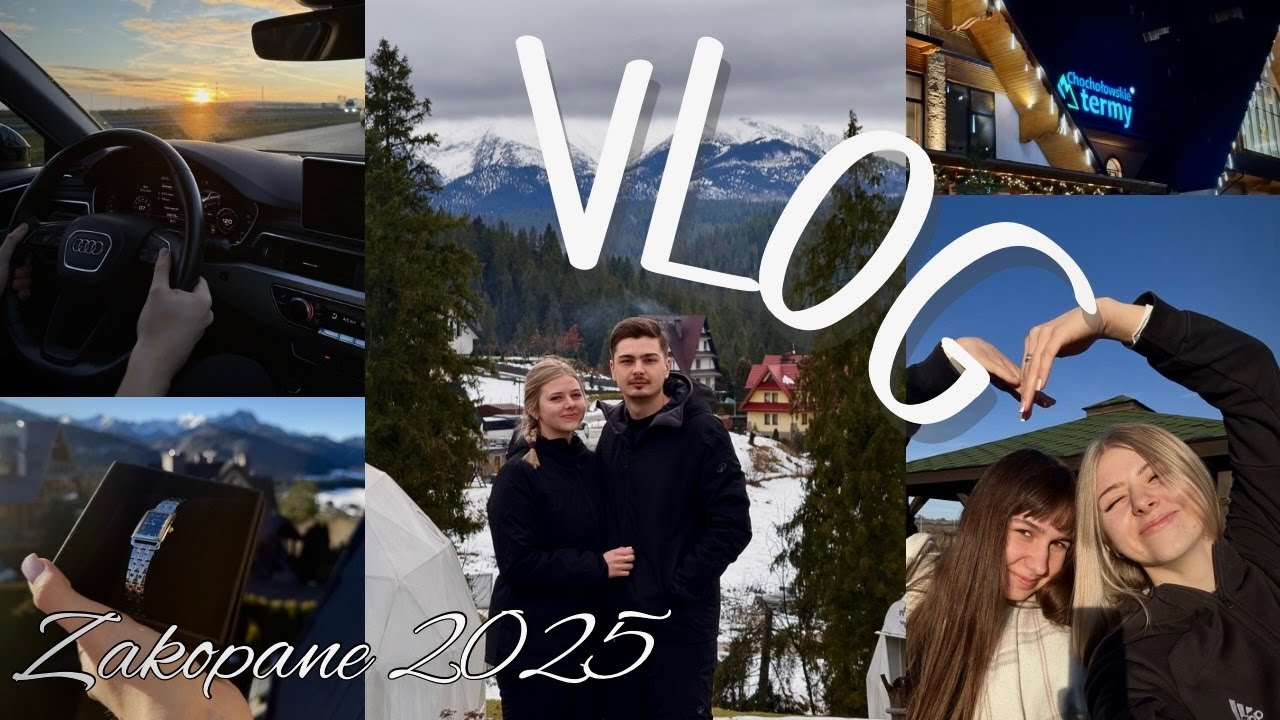 VLOG: Поїздка в Закопане | перший раз на лижах!!!