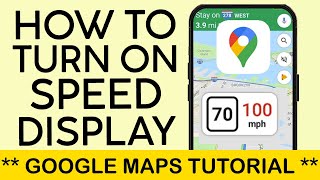 How to Turn on Speedometer on Google Maps | See Speed on Google Maps 2024 screenshot 4