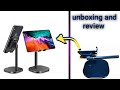 Desktop mobile phone stand  unboxing and review