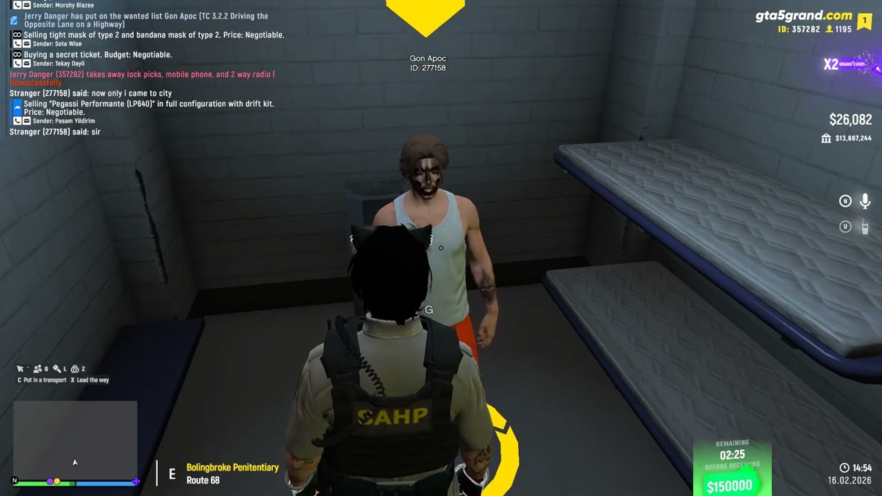 Arrest | Grand Theft Auto V Enhanced | Grand RP