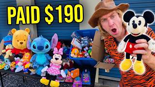 I Bought a $190 Abandoned Storage Locker Full of Disney!