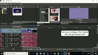How To Make G Major Fix 2 On Sony Vegas Pro