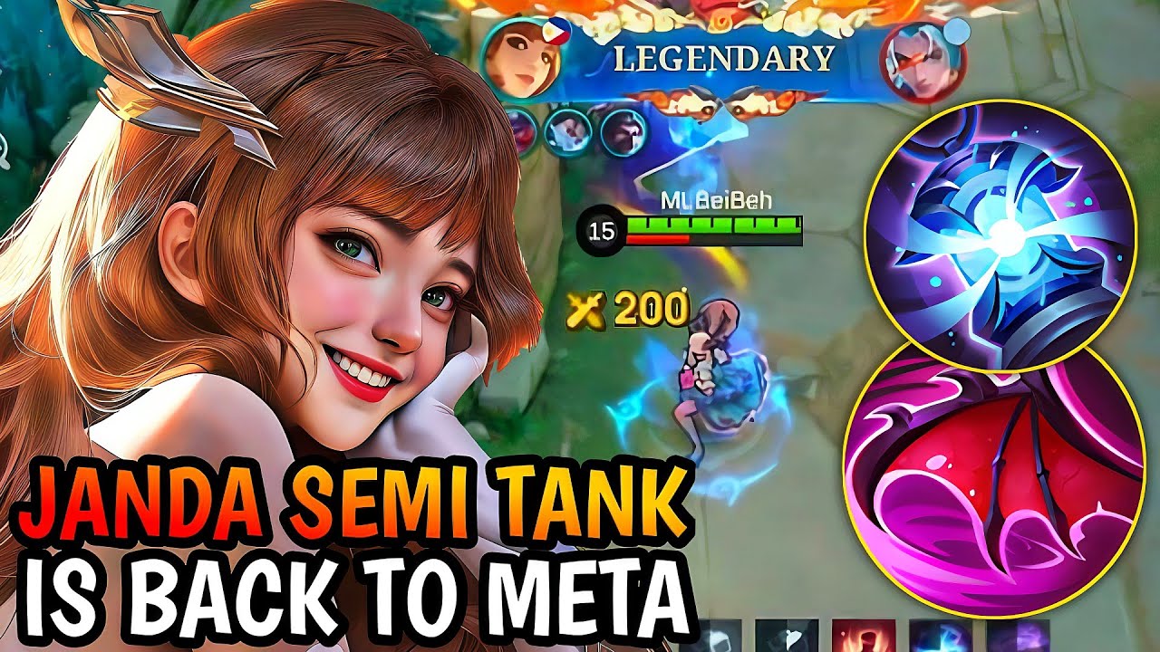 GUINEVERE BUFF MODE TANKY ASLI JADI GELOH! INI DIA GUINEVERE BUILD KESELAMATAN DUNIA AKHIRAT| MLBB