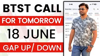 BTST for Tomorrow | BTST for 18 June 2026 | Tomorrow Market Gap Up or Flat Opening..