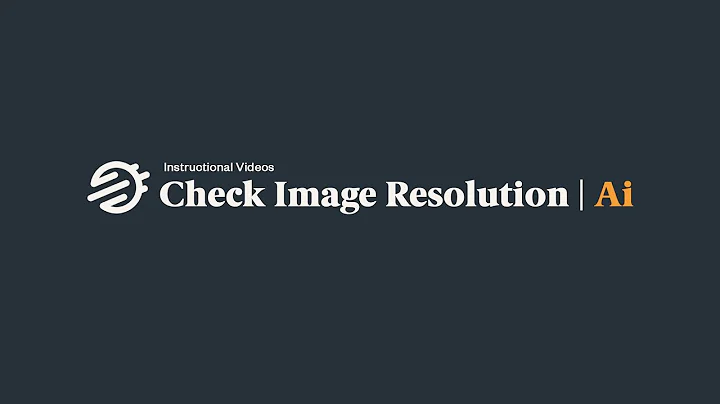 How to Check Image Resolution in Adobe Illustrator