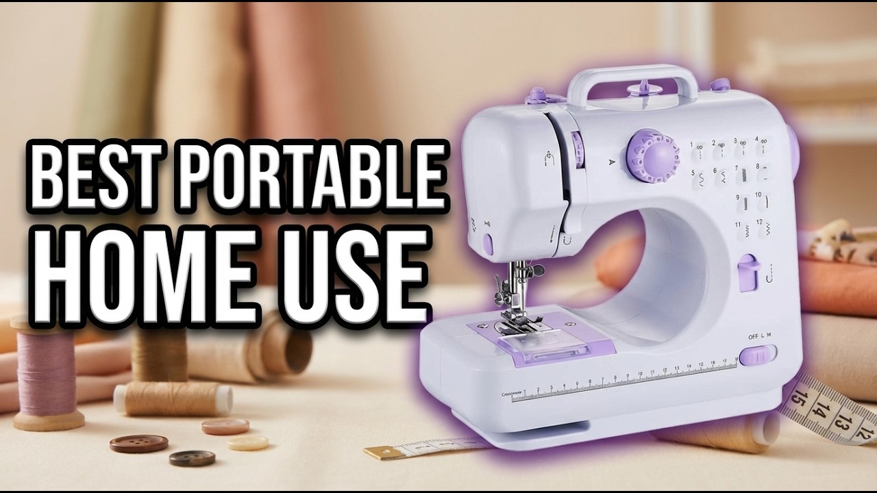 Лучшие портативные швейные машины для домашнего использования 2026 года: 4 лучших варианта для уд...