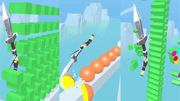 Rolly Slice! Very Satisfying And Relaxing ASMR Slicing Game