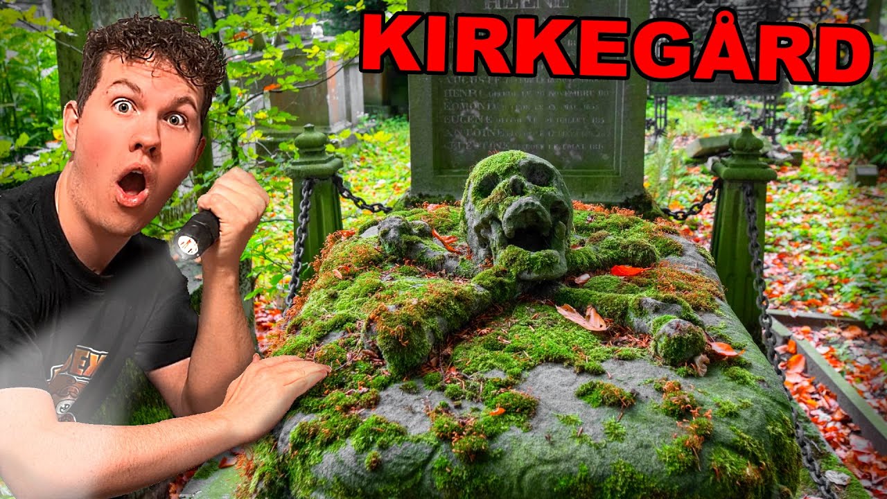 Jeg Udforsker En Forladt Kirkegård!