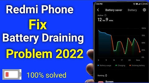All redmi/mi Phone Battery Draining problem solved || How to fix Battery Drain in miui 12