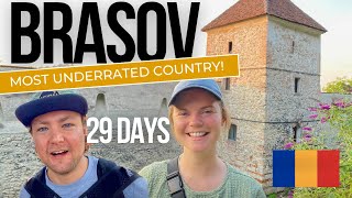 Travel vlog - 2 Americans explored 29 days in Brasov Romania! Our Transylvania Travel Life Experience.