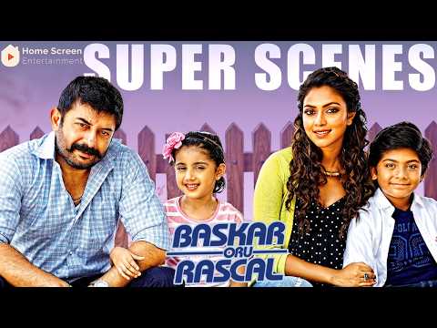Bhaskar Oru Rascal Super Scenes | Bhaskar : The Man They Called Rascal.! | Arvind Swamy | Amala Paul