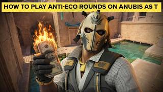 How to Play Anti-Eco Rounds on Anubis as T - Lesson by CS2 Coach stYleEeZ