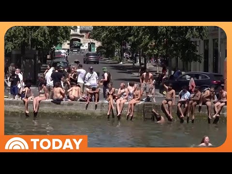 Record-Setting Heatwave Bakes Europe With Triple Digit Temps