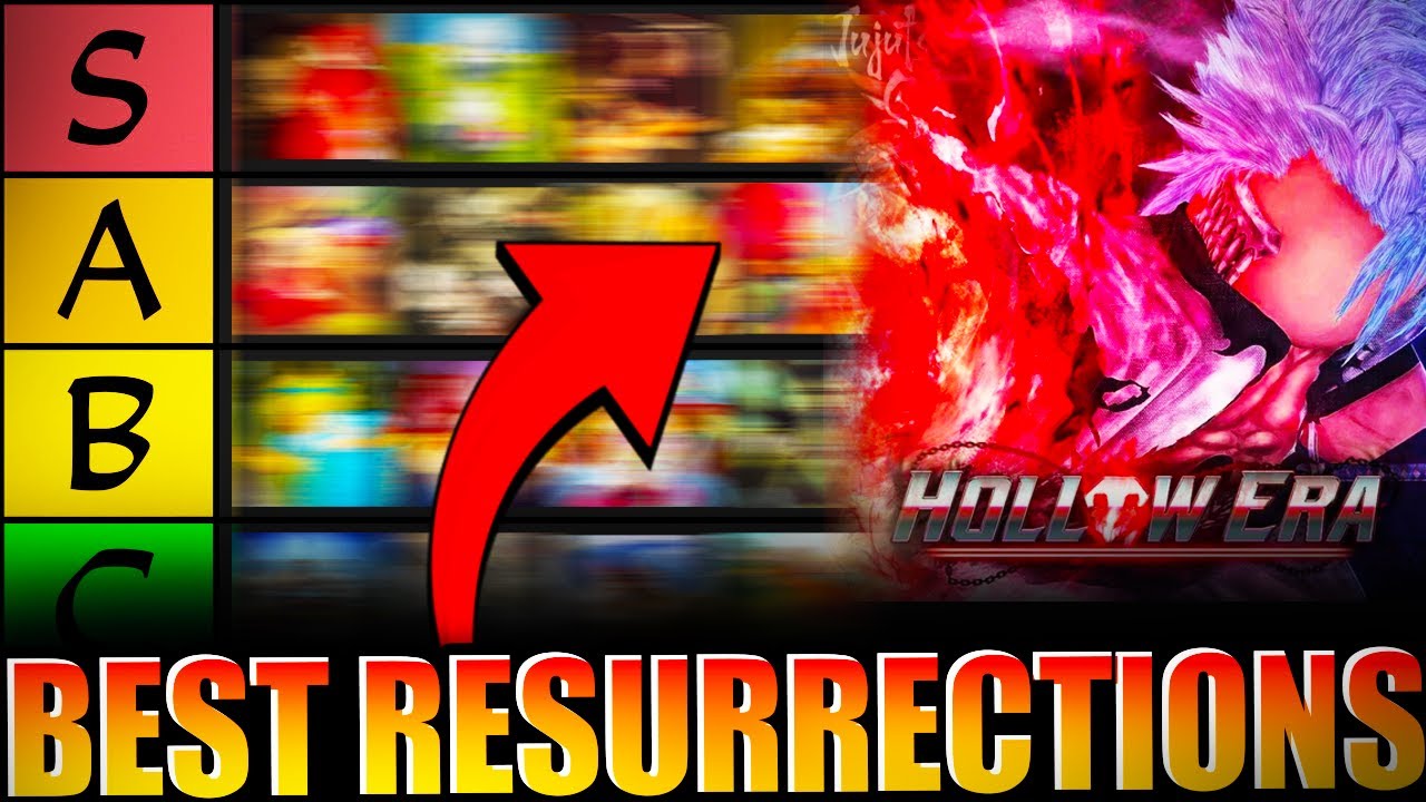 HOLLOW ERA RESURRECTIONS TIER LIST! ROBLOX
