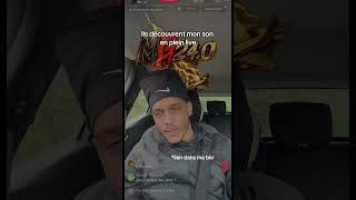 Il découvre en plein live 🤯🔼🔼🔼 #tendance #rap #freestyle #rapfr #live #reaction #song