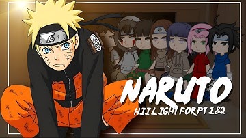 Chunin Exams Arc React To Naruto & His Future || Part  1&2 || Gacha React Naruto gacha react