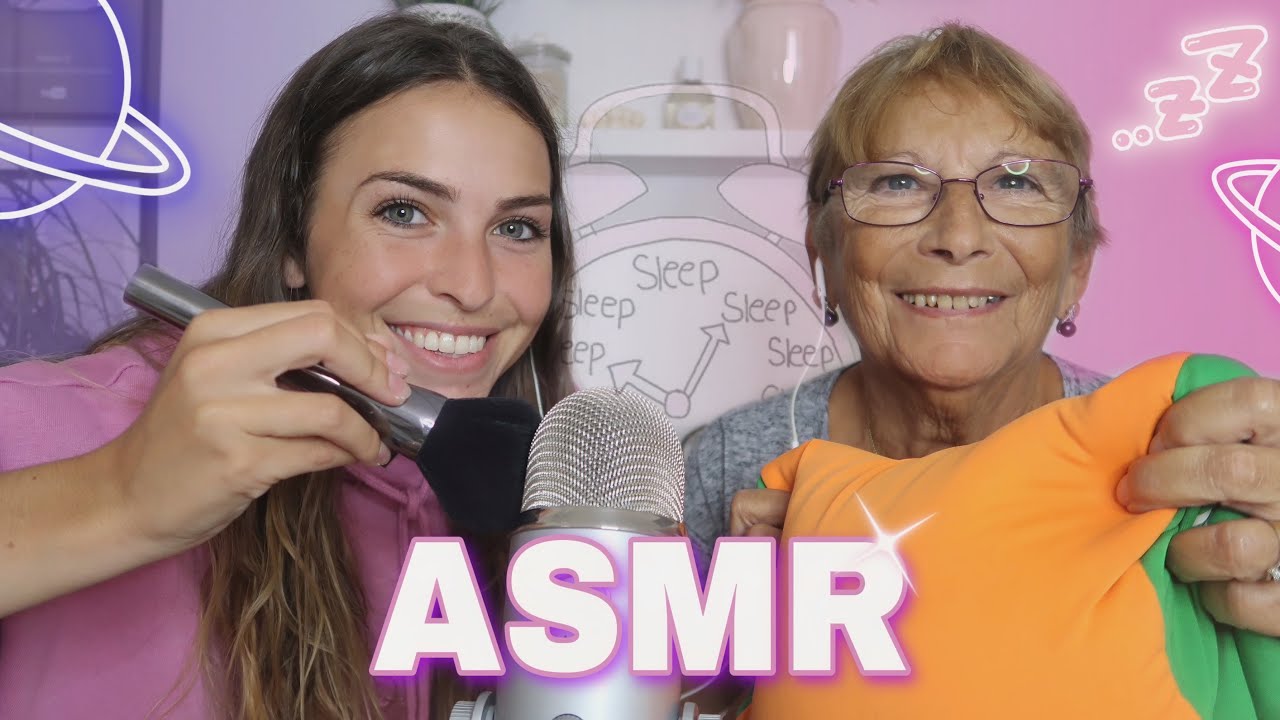 ASMR : MA GRAND MÈRE TESTE L'ASMR