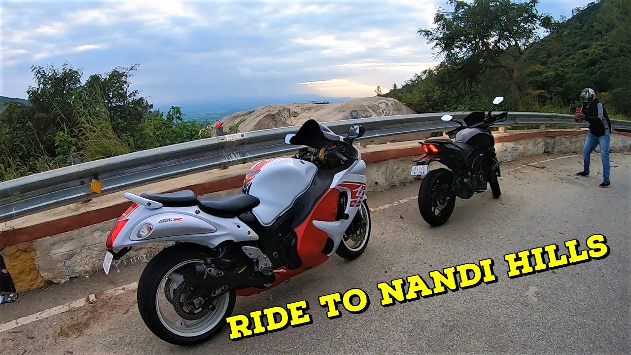 FIRST TIME KANNADA MOTOVLOGGING ON HAYABUSA || RIDE TO NANDI HILLS || KANNADA VLOG