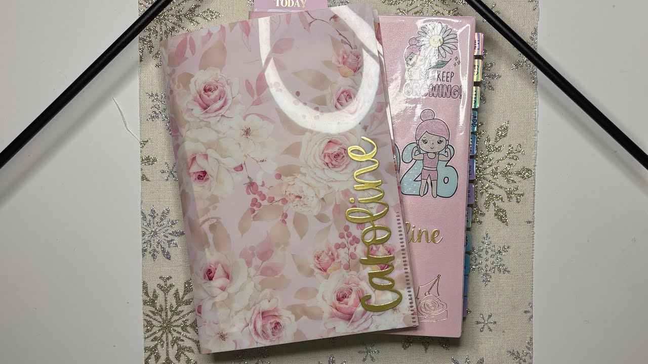 Планирование на январь 2026 года - ежедневник Rosey Life FLOW