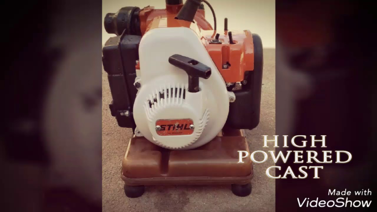P840 Motobomba Stihl - YouTube