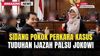 🔴 Sidang Pokok Perkara Tuduhan Ijazah Palsu Jerat Roy Suryo & Dokter Tifa | BREAKING NEWS! 17/09