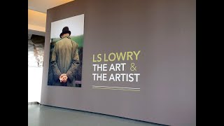 L.S. LOWRY at the Lowry Gallery Manchester UK 2022