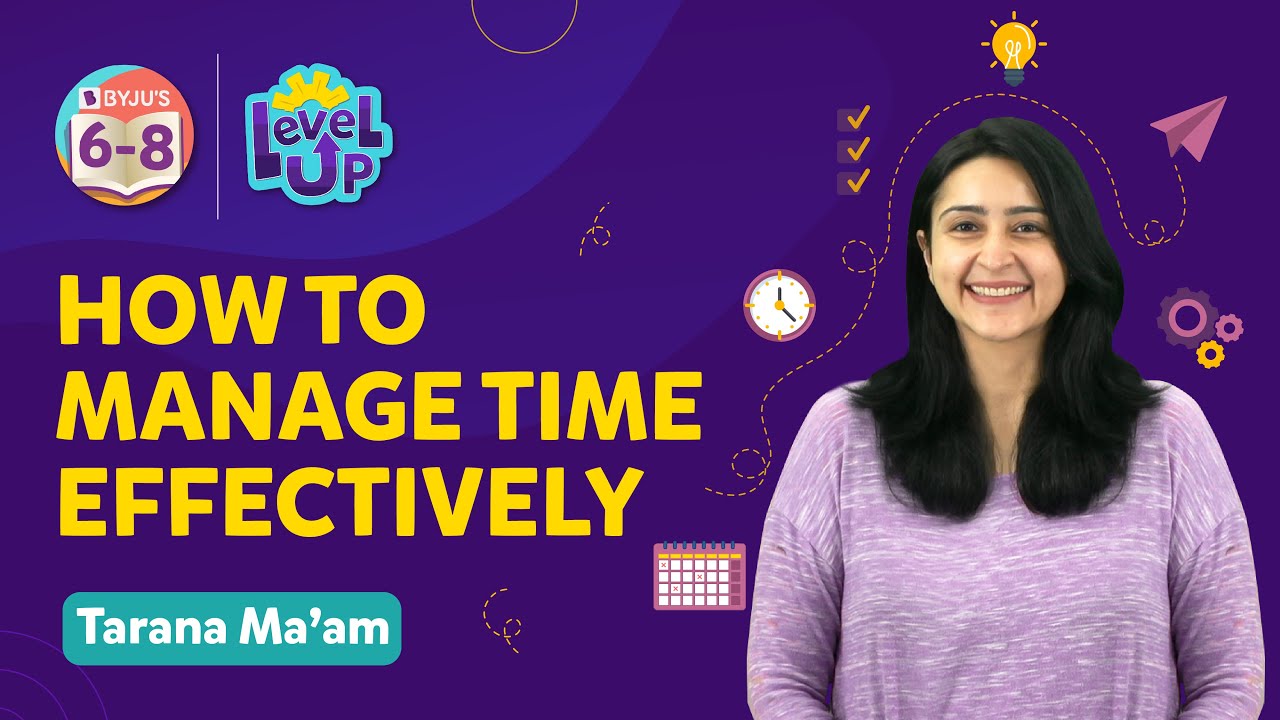 How To Manage Time Effectively for Students | Study Time Management ...