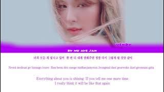 WENDY(Red Velvet) - 'When This Rain Stops' Lyrics (Color Coded Lyircs/Ham/Rom/Eng Lyrics)
