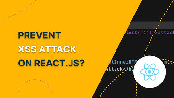 XSS Attack on React.js? How to sanitize it