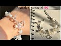 Beaded bracelet Tutorial for beginners| easy handmade with love 🎀