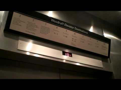 Otis Traction Elevators at Emory University Robert Woodruff Library