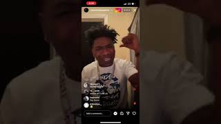 NBA BEN 10 DISSES JAYDAYOUNGAN ON NEW SONG SNIPPET ON IG LIVE!!(MUST WATCH)