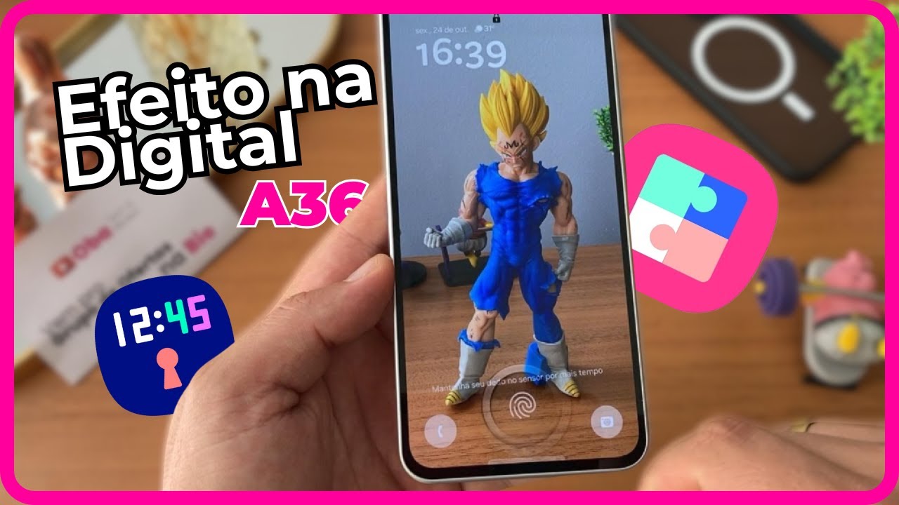 Como Adicionar Efeito na Digital no Celular Da Samsung - Usando o GoodLock OBA TECH e REVIEW