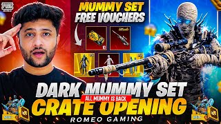 Dark Mummy Set Crate Opening | All Mummy Suits in 1 Crate | Bonus Pass Giveaway | PUBGM  screenshot 5