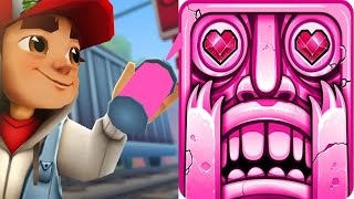 Temple Run 2 VS Subway Surfers iPad Gameplay for Children HD #23 screenshot 5