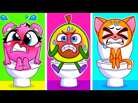 Poo Poo Story | Potty Training Songs 😅🚽+More Best Funny Songs and Educational Cartoons for Kids
