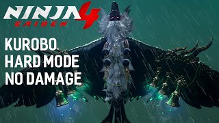 Kurobo: No Damage Boss Fight HARD Mode - NINJA GAIDEN 4