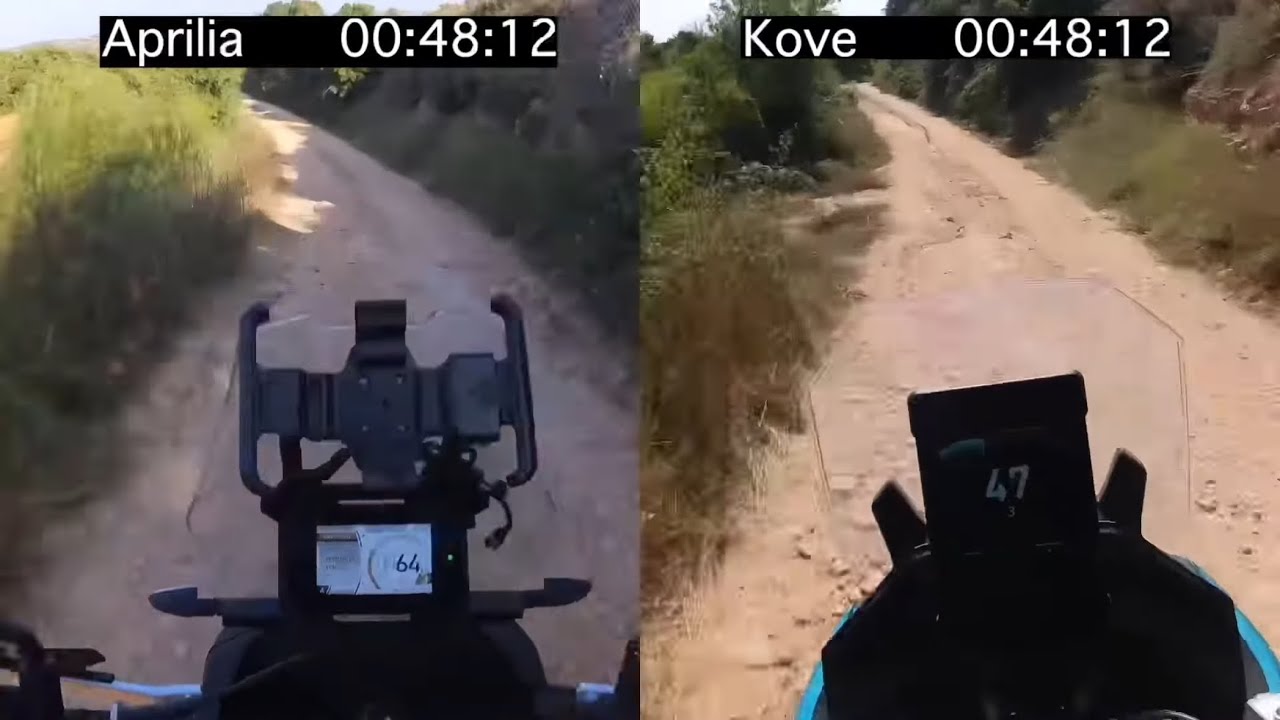 Kove 800 Rally VS Aprilia Tuareg Rally...