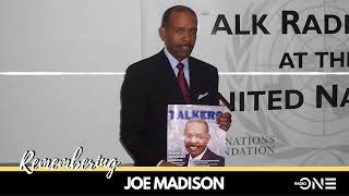 Remembering Joe Madison with his Interview with Dewey Hughes in 2007