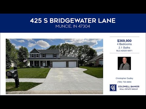 425 S Bridgewater Lane, Muncie, IN home video tour