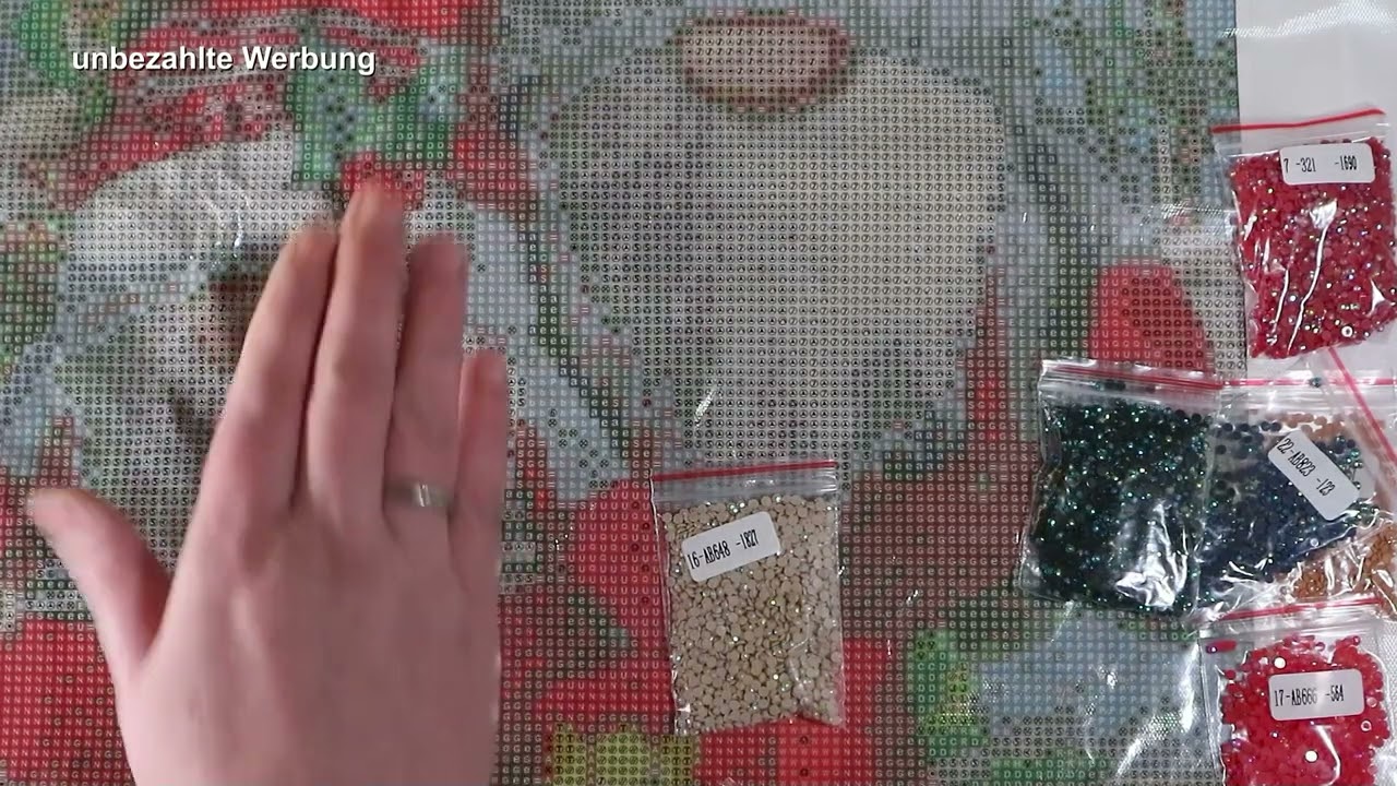 fansells 1/2, haul, unboxing, Zubehör, Diamond Painting, Gnome, Drache, Osterhase, Biene, Einhorn