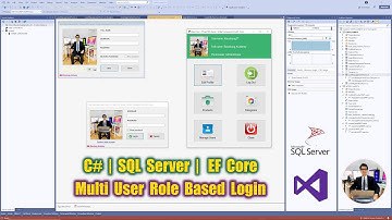 C# SQL Server EF Core 19. How to Create a Login form