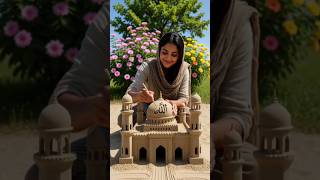 Amazing Mosque Made From sand Art #trending #shorts