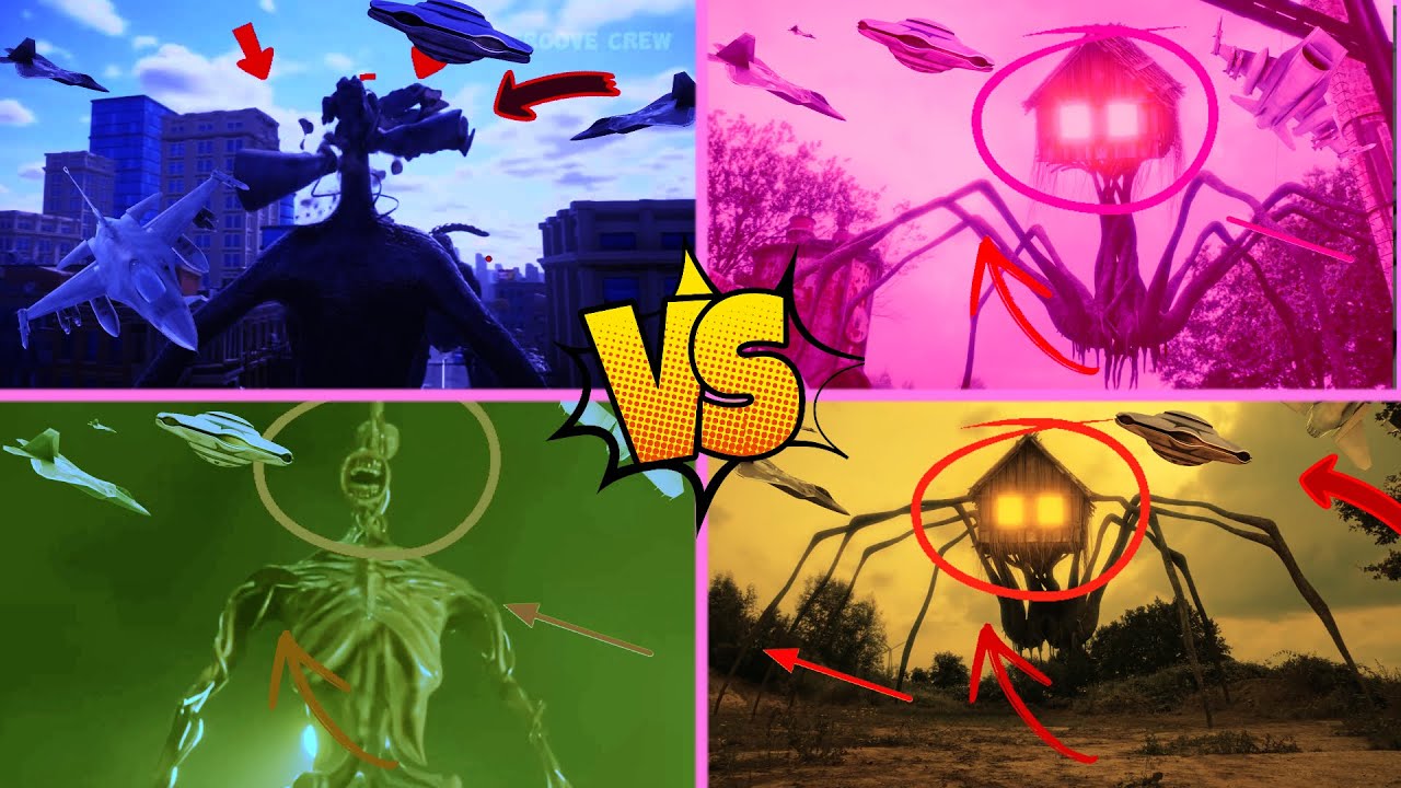 Mix - SIREN BATTLE Siren Head Coffin Dance Song All Battle part 11