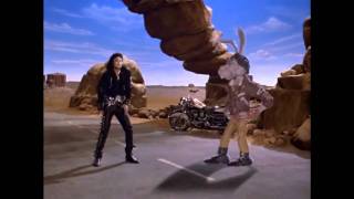 Michael Jackson And Spike Bunnydance Off